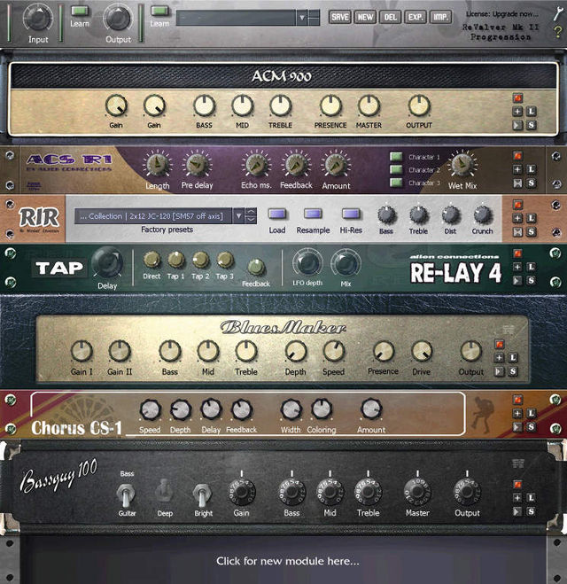 The amp sims are lifted from Alien Connections ReValver Mk II.